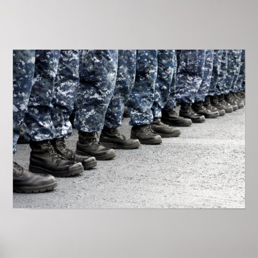 船員の低い断面図 ポスター (正面)