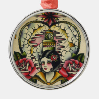 船員の女の子1 メタルオーナメント
