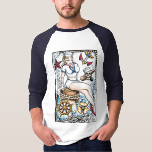 船員の女の子 Tシャツ