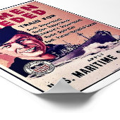 船員の必要性 ポスター (角)