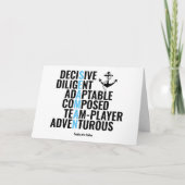 船員の特徴 カード (正面)