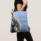 船員の結び目 トートバッグ (クローズアップ)