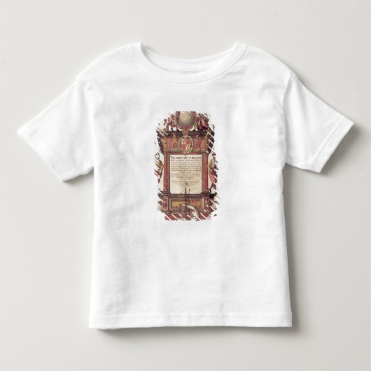 船員の鏡、titlepage トドラーTシャツ (正面)