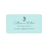 船員住所 ラベル (正面)