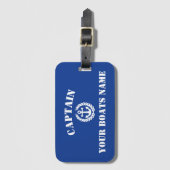 船員船名船長 ラゲッジタグ (正面縦)