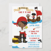 船員誕生日招待状カード (正面)