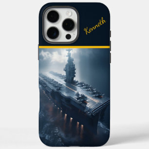 船団が嵐の海をナビゲートするAI ART iPhone 16 PRO MAXケース
