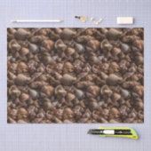 船外箱の繰り返し 薄葉紙 (クラフト)