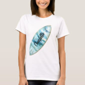 船外青の名前スクリプト Tシャツ (正面)