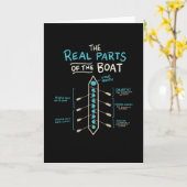 船実在の部分 カード (黄色い花)