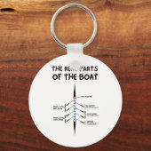 船実在の部分 キーホルダー (正面)