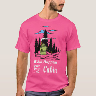 船室で起こること船室に留まるおもしろい Tシャツ