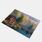 船室を水に引き込む ドアマット (アングル)