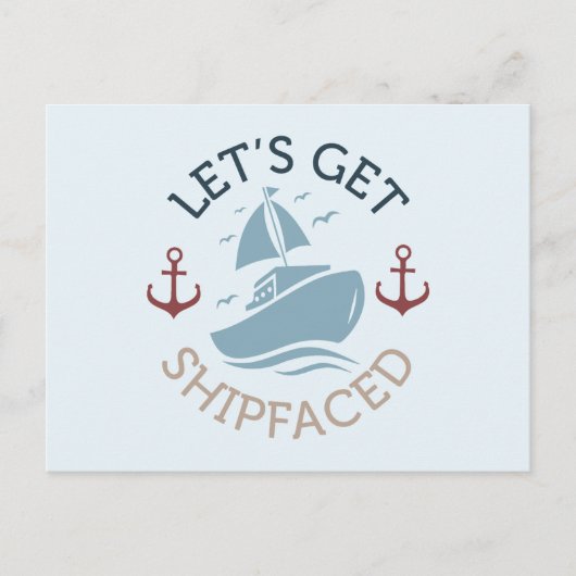 船尾に出よう ポストカード (正面)