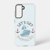 船尾に出よう SAMSUNG GALAXYケース (裏面)