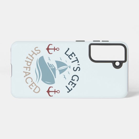 船尾に出よう SAMSUNG GALAXYケース (裏面横)