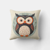 船尾フクロウ クッション (裏面)