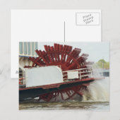 船尾ホイーラー ポストカード (正面/裏面)