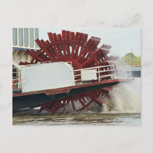 船尾ホイーラー ポストカード (正面)