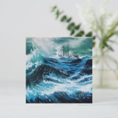 船嵐の海で，羊皮紙 (スタンド正面)