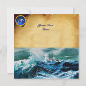 船嵐の海で，羊皮紙 (裏面)