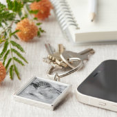 船波型の波雲 キーホルダー (側面)