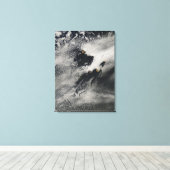 船波状波雲と雲渦 キャンバスプリント (インサイチュ (ウッドフロア))