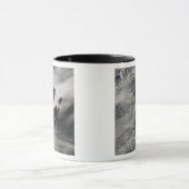 船波状波雲と雲渦 マグカップ (中央)