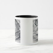 船波状波雲2 マグカップ (中央)