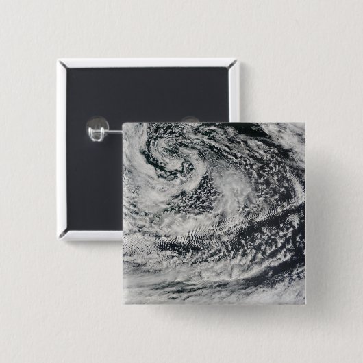 船波状波雲2 缶バッジ (正面&裏面)