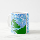 船積みのForcastのマグ コーヒーマグカップ (正面左)