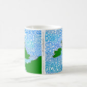 船積みのForcastのマグ コーヒーマグカップ (中央)