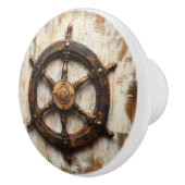 船素朴輪ヘルム航海の セラミックノブ (右)