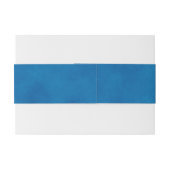 船航海のいかりネイビーブルーウォーター結婚カラー 招待状ベリーバンド (裏面例)