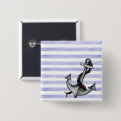 船航海ののいかり 缶バッジ (正面&裏面)