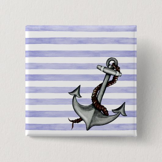 船航海ののいかり 缶バッジ (正面)