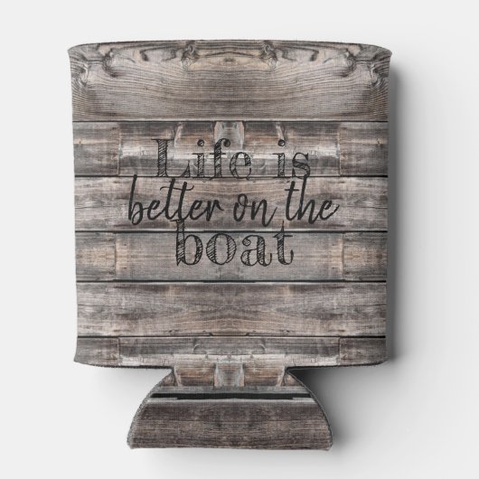 船航海ののレタリングは命が好い 缶クーラー (裏面)