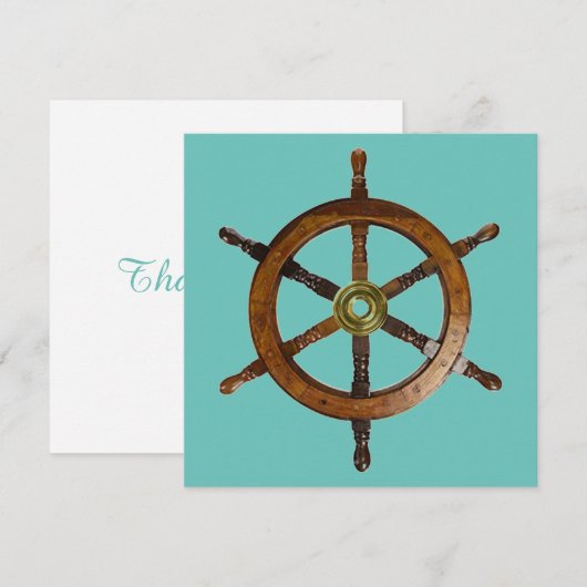 船航海のの舵 (正面/裏面)