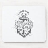 船航海のやる気を起こさせる員引用文 マウスパッド (正面)