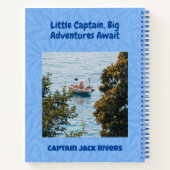 船航海の主へのかわいい土産 ノートブック (裏面)