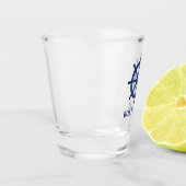 船航海の名で車輪の舵 ショットグラス (左)