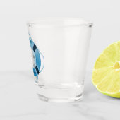 船航海の名ショットでホイールヘルムを操縦 ショットグラス (右)