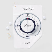 船航海の数 ゴルフタオル (インサイチュ)