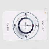 船航海の数 ゴルフタオル (横)