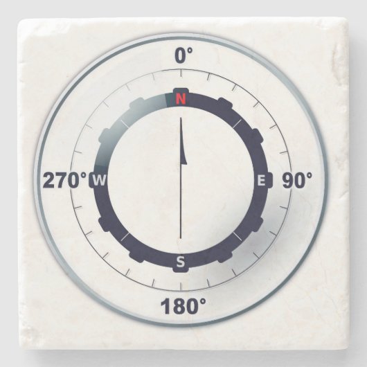 船航海の数 ストーンコースター (正面)