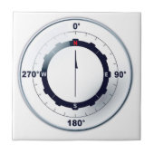 船航海の数 タイル (正面)