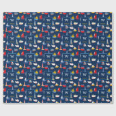 船航海の舶海パーソナライズされた車 ラッピングペーパー (フラット)