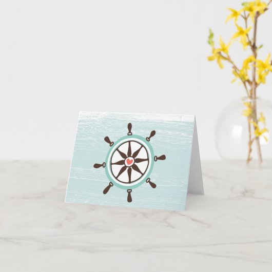 船航海の車すべての行事カード カード (黄色い花)