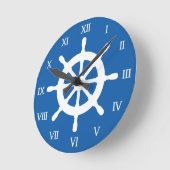 船航海の車小壁時計家庭用デコ ラウンド壁時計 (傾斜)