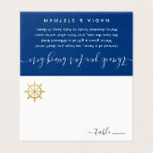 船航海の車座席表寄付詩 名刺 (外部フラット)